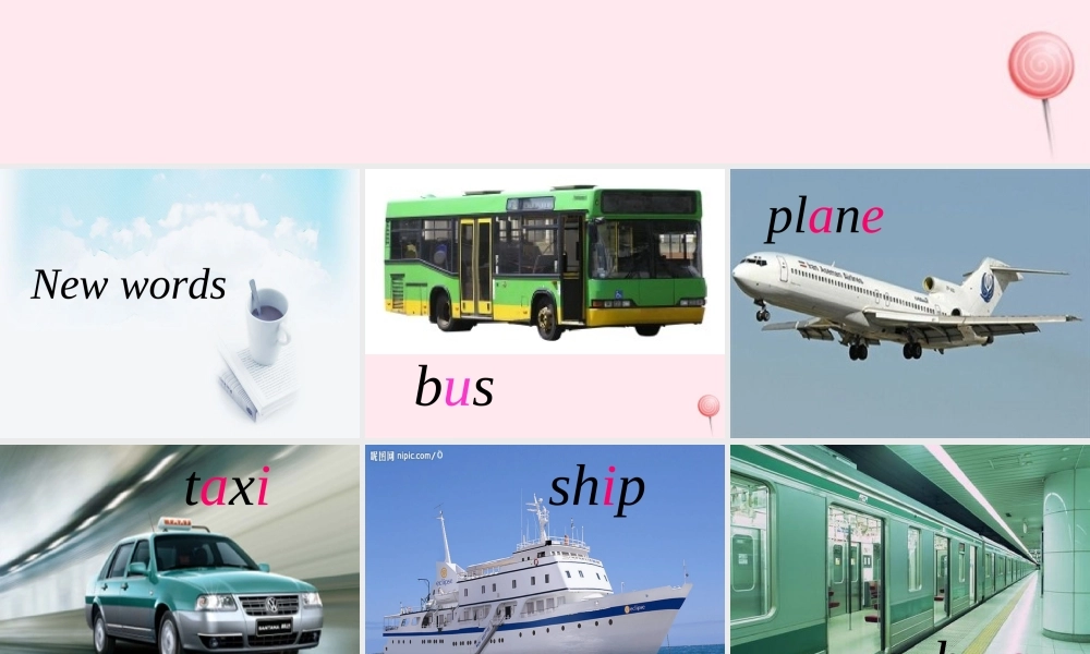 六年级英语上册 Unit 2 Ways to go to school（A Let’s learn）课件 人教PEP-人教PEP小学六年级上册英语课件