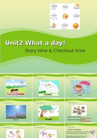 六年级英语上册 Unit 2 What a day（第1课时）教学课件 牛津译林版（三起）-牛津版小学六年级上册英语课件