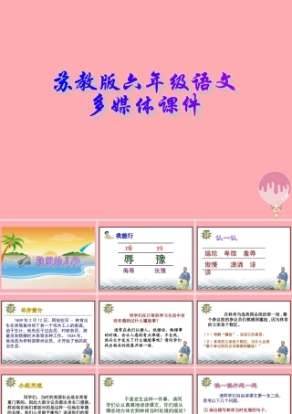 六年级语文上册 第21课 鞋匠的儿子课件 苏教版-苏教版小学六年级上册语文课件