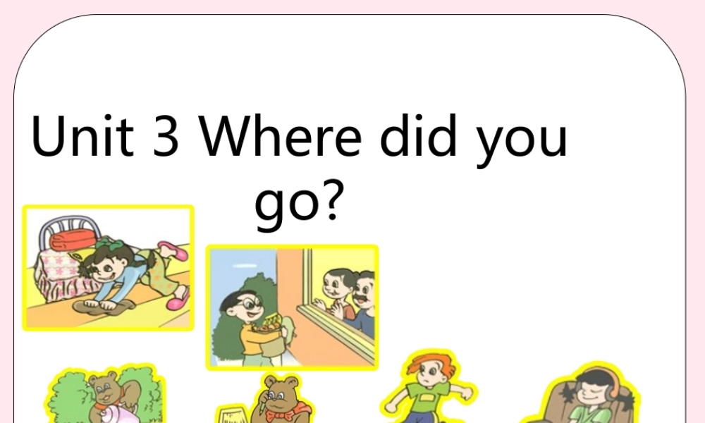 六年级英语下册 Unit 3 Where did you go Part A Lets talk课件 人教PEP版-人教PEP小学六年级下册英语课件