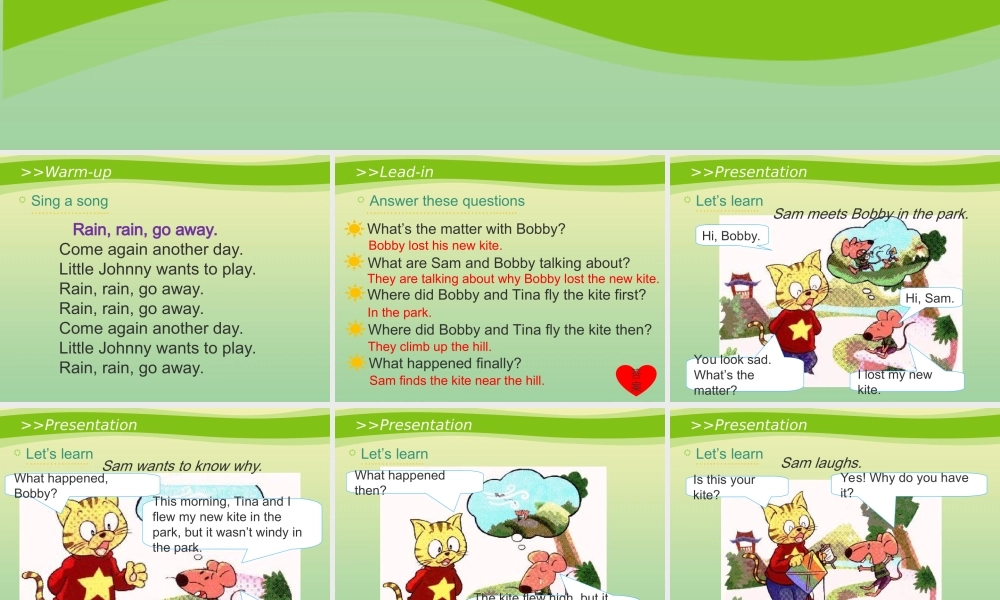 六年级英语上册 Unit 2 What a day（第4课时）教学课件 牛津译林版（三起）-牛津版小学六年级上册英语课件