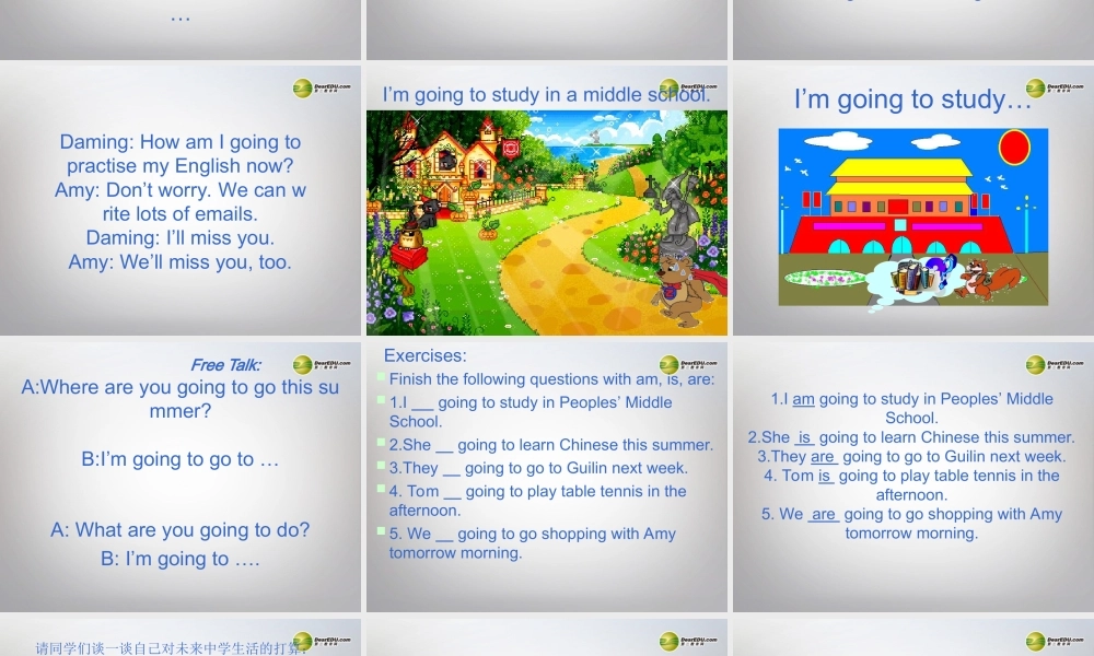 六年级英语下册 Module 10 Unit 1 We are going to speak Chinese课件（2） 外研版（三起）