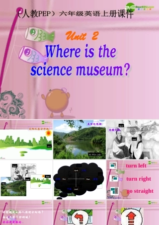 六年级英语上册 Unit 2 Where is thescience museum课件 人教版PEP