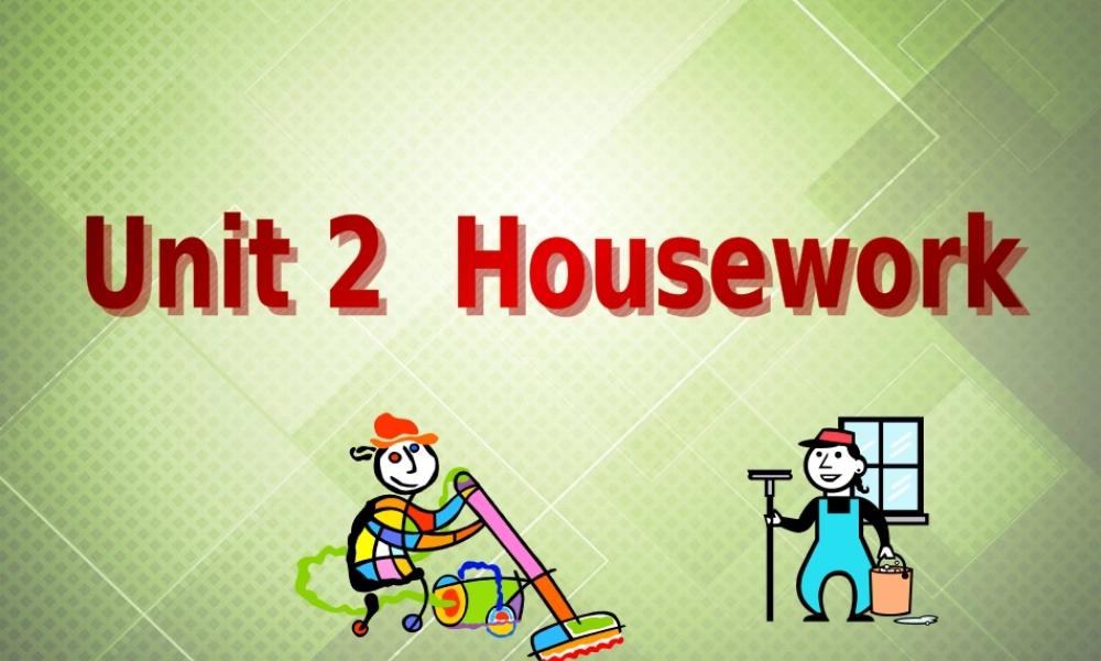 六年级英语上册 Unit 2（1）课件 闽教版