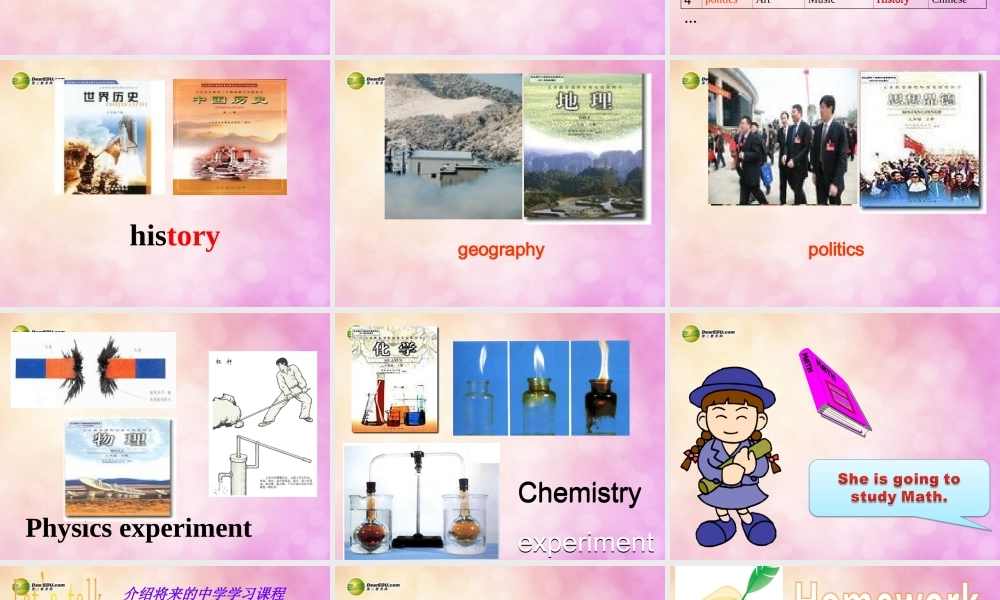 六年级英语下册 Module 10 Unit 2 What are you going to study？课件（4） 外研版（三起）