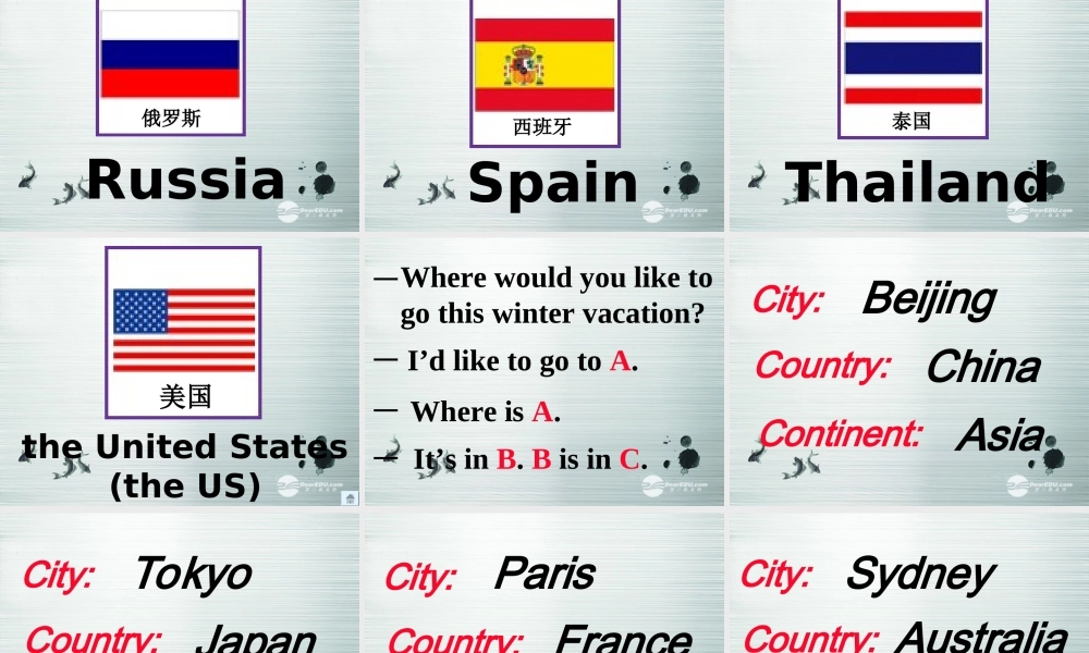 六年级英语上册 Unit 2(2)课件 人教新起点