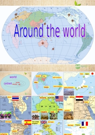 六年级英语上册 Unit 2Around the World课件 人教新起点