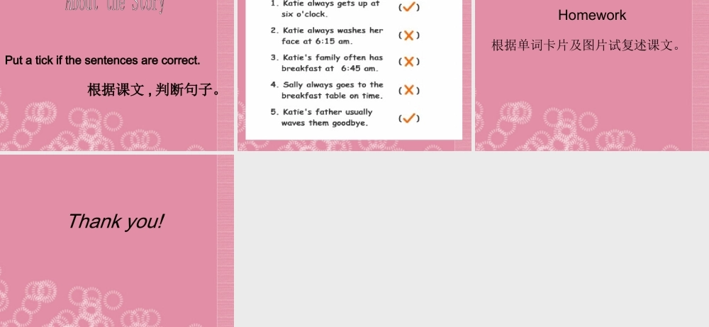 六年级英语上册 Unit 2课件 湘少版