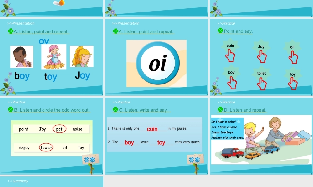 六年级英语上册 Unit 3 Animal World（Let’s Spell）课件 人教新起点-人教新起点小学六年级上册英语课件