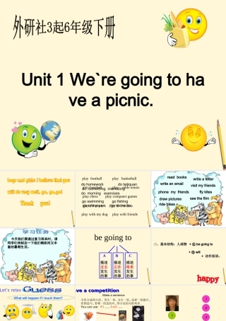 六年级英语下册 Module2 unit1（1）课件 外研版