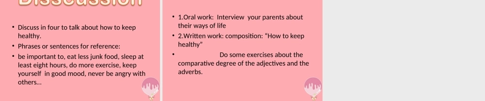 六年级英语上册 Unit 10 Healthy eating课件1 牛津上海版（一起）-牛津上海版小学六年级上册英语课件