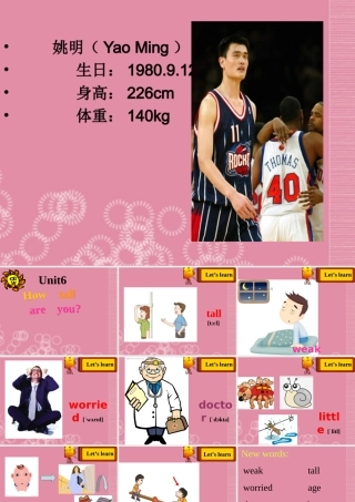 六年级英语上册 Unit 6（4）课件 湘少版