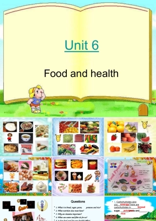 六年级英语上册 Unit 6课件 闽教版