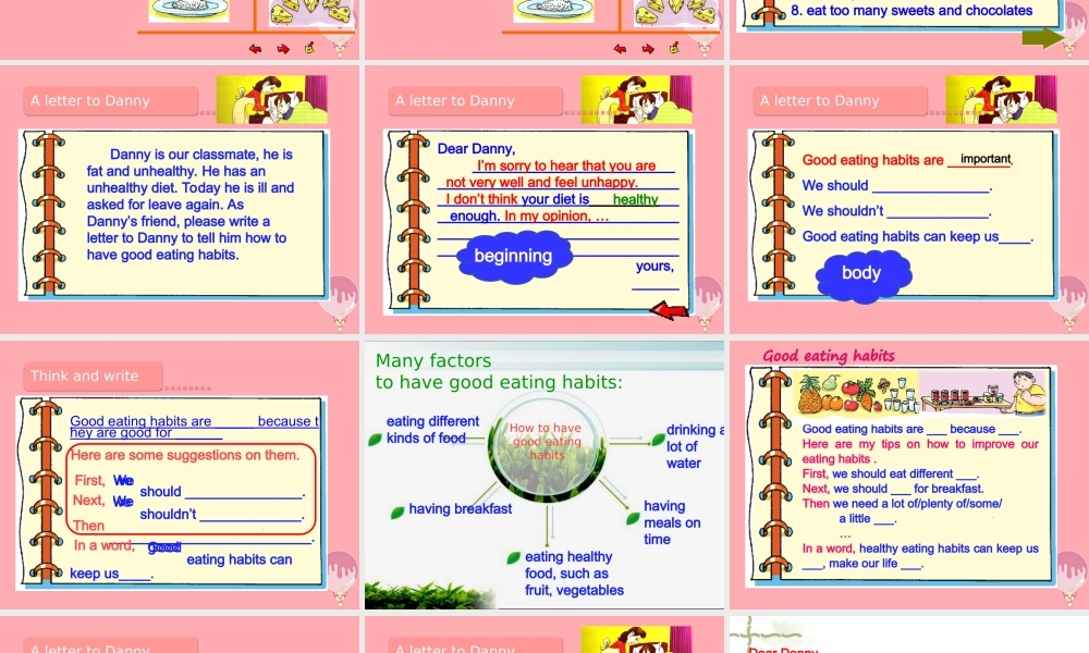 六年级英语上册 Unit 10 Healthy eating课件3 牛津上海版（一起）-牛津上海版小学六年级上册英语课件