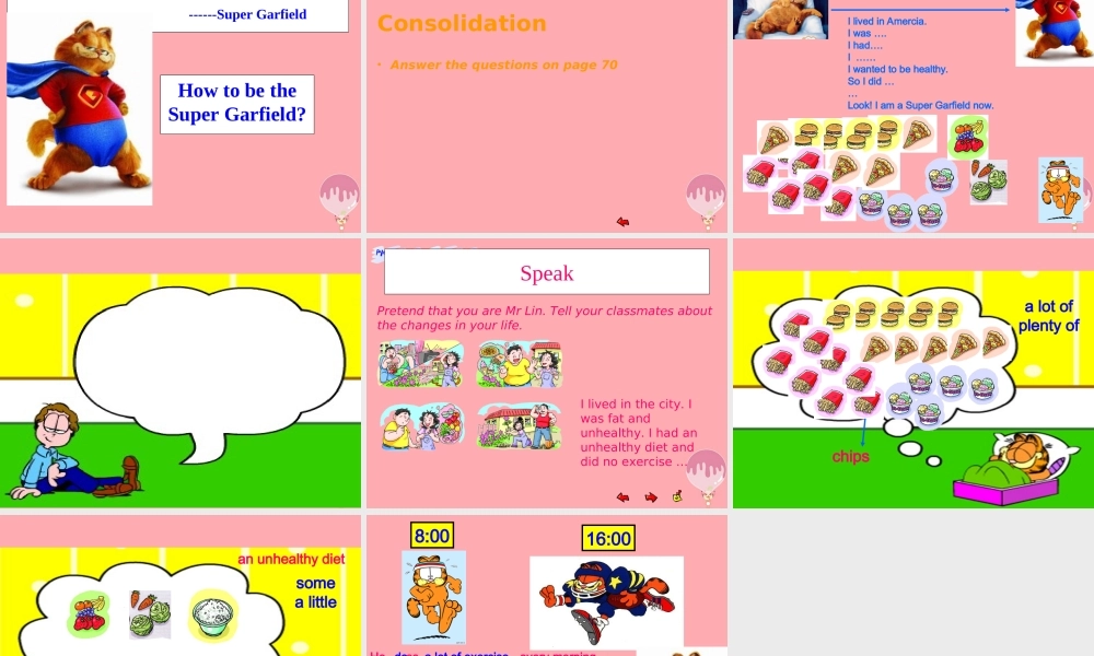 六年级英语上册 Unit 10 Healthy eating课件4 牛津上海版（一起）-牛津上海版小学六年级上册英语课件