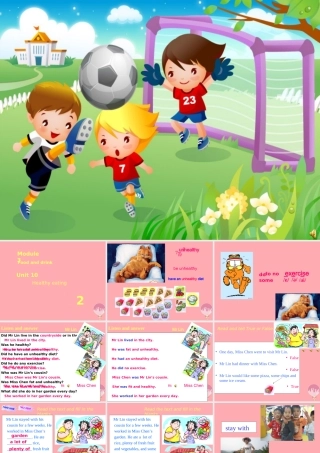 六年级英语上册 Unit 10 Healthy eating课件4 牛津上海版（一起）-牛津上海版小学六年级上册英语课件