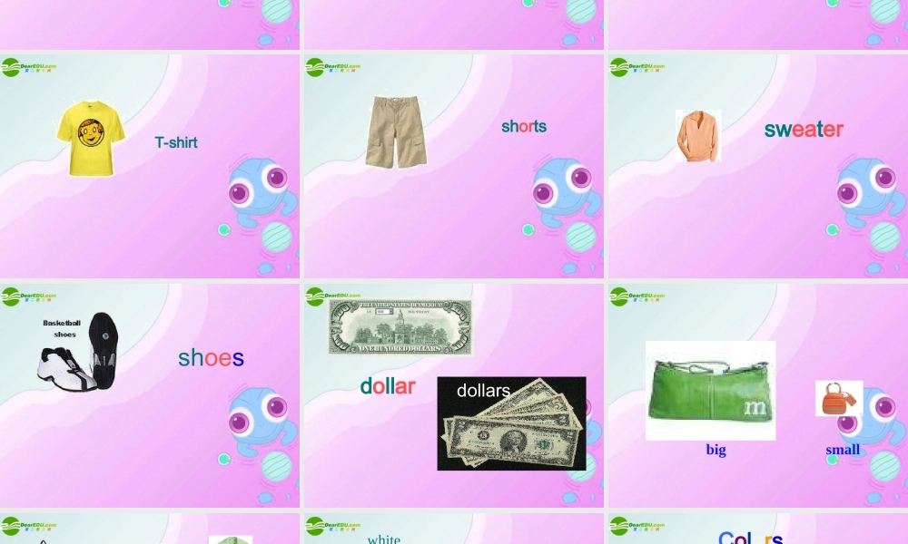 六年级英语上册 Unit 7 How much are these pants课件 鲁教版