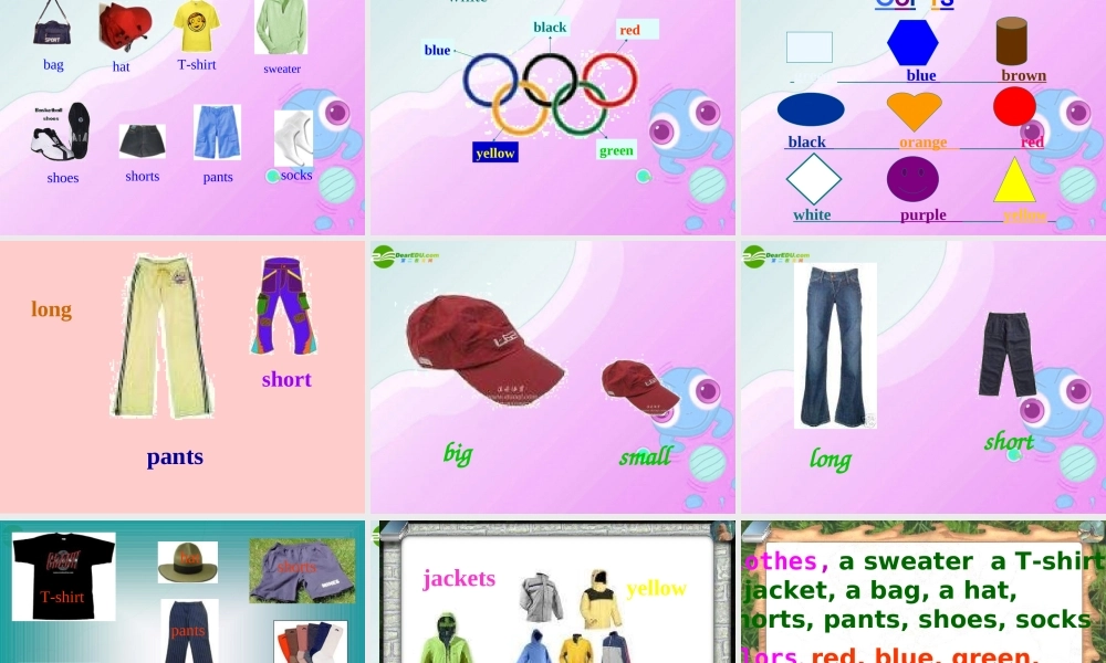 六年级英语上册 Unit 7 How much are these pants课件 鲁教版