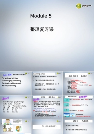 六年级英语下册 Module5 Unit 2 He`s riding his bike,but it`s startint to rain课件（2） 外研版