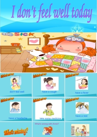 六年级英语上册 Unit 10 I don’t feel well today课件2 湘少版-湘少版小学六年级上册英语课件