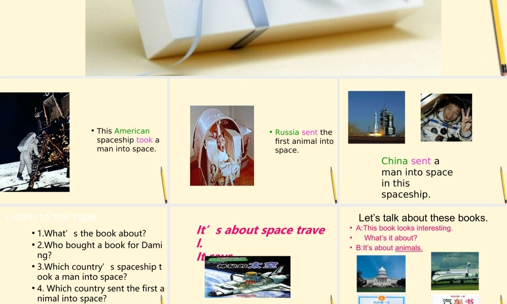 六年级英语下册 Module6 unit2（1）课件 外研版