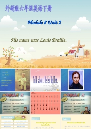 六年级英语下册 Module8 Unit2(3)课件 外研版