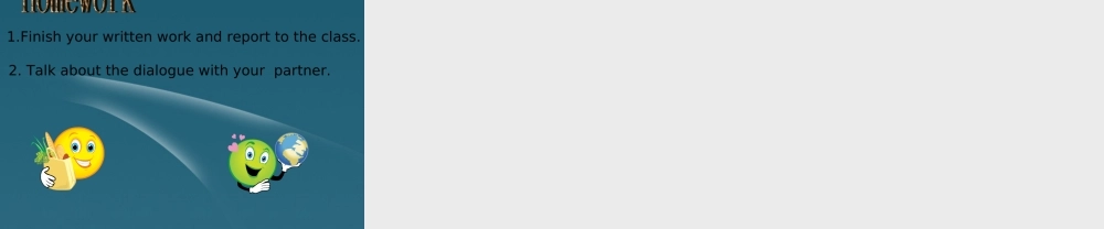 六年级英语下册 Module9 unit2（1）课件 外研版