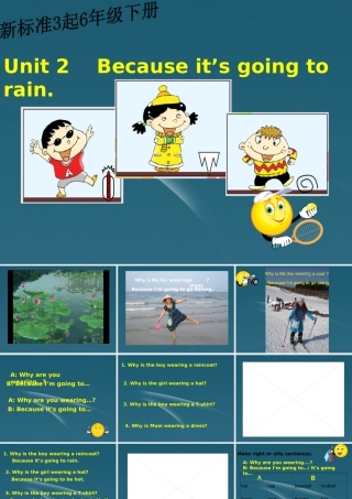 六年级英语下册 Module9 unit2（1）课件 外研版