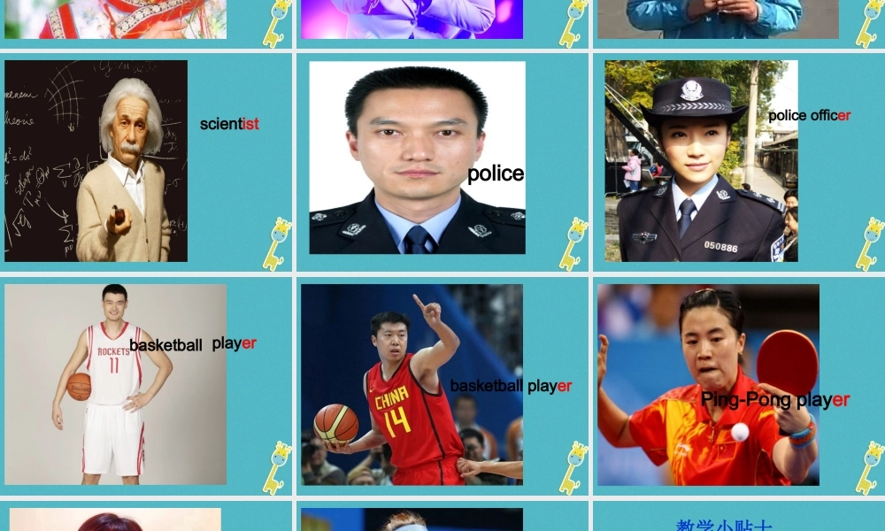 六年级英语下册 Unit 3 Who's That Man课件2 陕旅版-陕旅版小学六年级下册英语课件