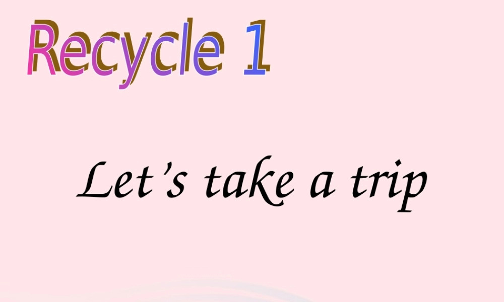 六年级英语下册 Recycle Mike's happy days课件1 人教PEP版-人教PEP小学六年级下册英语课件