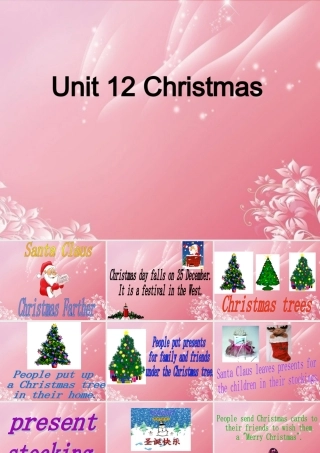 六年级英语上册 Unit 12（1）课件 湘少版