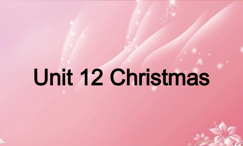 六年级英语上册 Unit 12（3）课件 湘少版