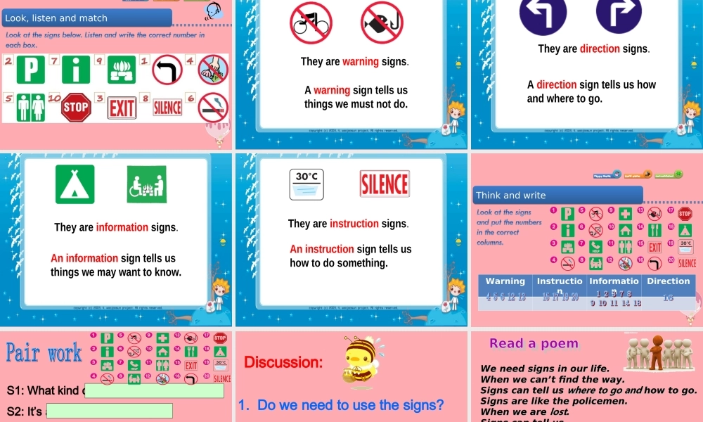 六年级英语上册 Unit 7 Rules round us课件4 牛津上海版（一起）-牛津上海版小学六年级上册英语课件