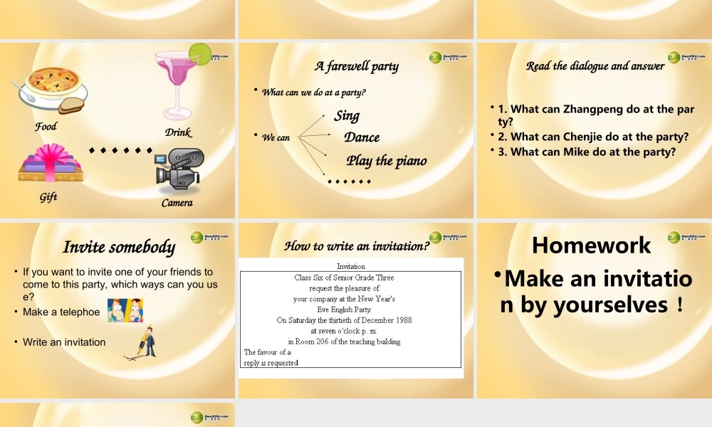 六年级英语下册 Recycle2第一课时课件 人教PEP