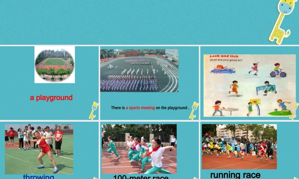 六年级英语下册 Unit 4 At the Sports Meeting课件4 陕旅版-陕旅版小学六年级下册英语课件