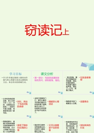 六年级语文上册 窃读记课件1 湘教版-湘教版小学六年级上册语文课件