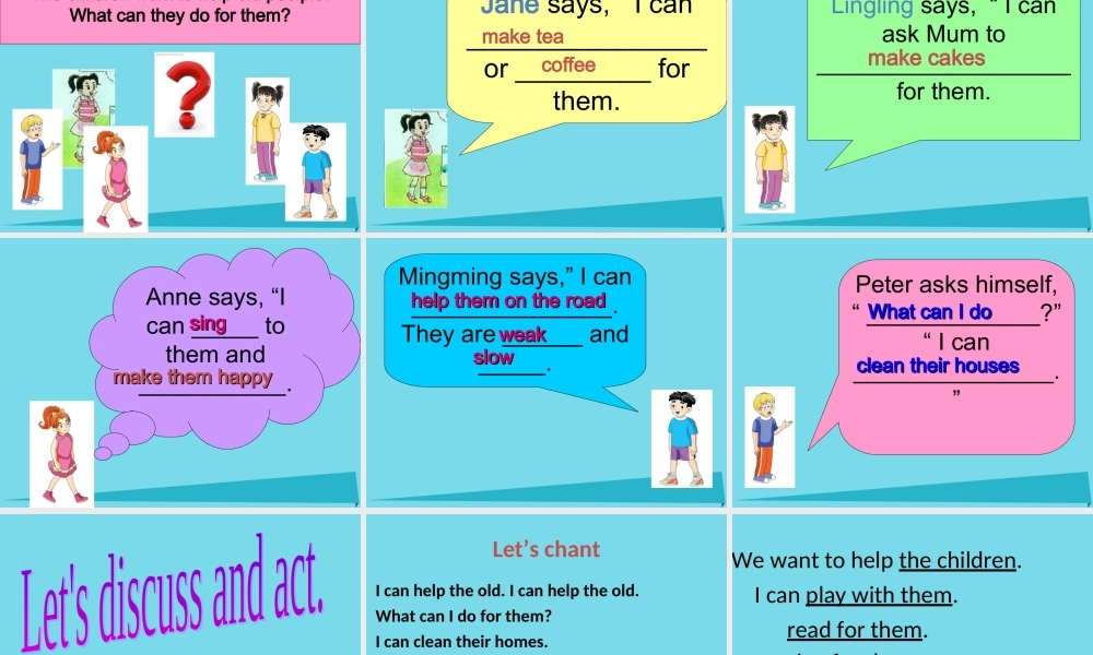 六年级英语上册 Unit 7 What can I do课件 湘少版-湘少版小学六年级上册英语课件