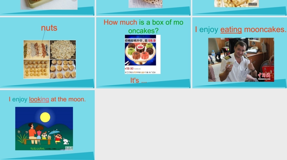 六年级英语上册 Unit 4 The Mid-Autumn Festival is coming..课件2 湘少版-湘少版小学六年级上册英语课件