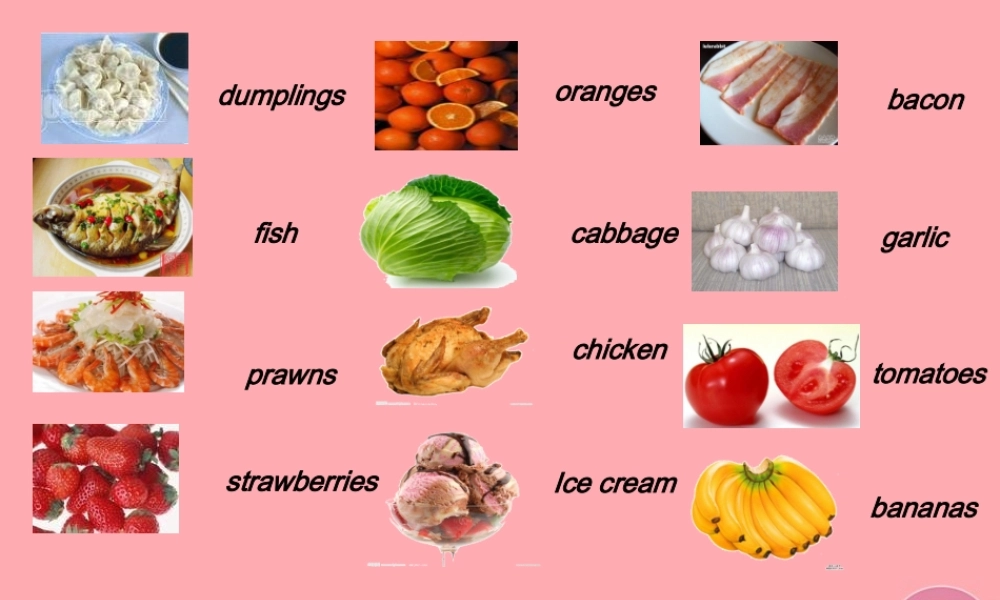 六年级英语上册 Unit 8 The food we eat课件2 牛津上海版（一起）-牛津上海版小学六年级上册英语课件