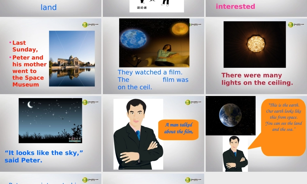 六年级英语下册 Unit 4 Our earth looks like this from space课件（1） 湘少版