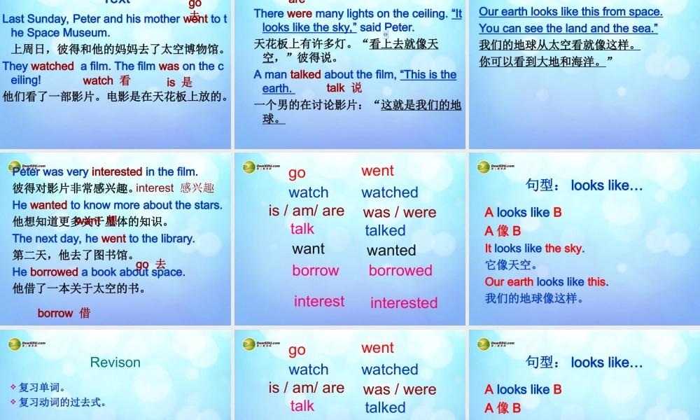 六年级英语下册 Unit 4 Our earth looks like this from space课件（2） 湘少版