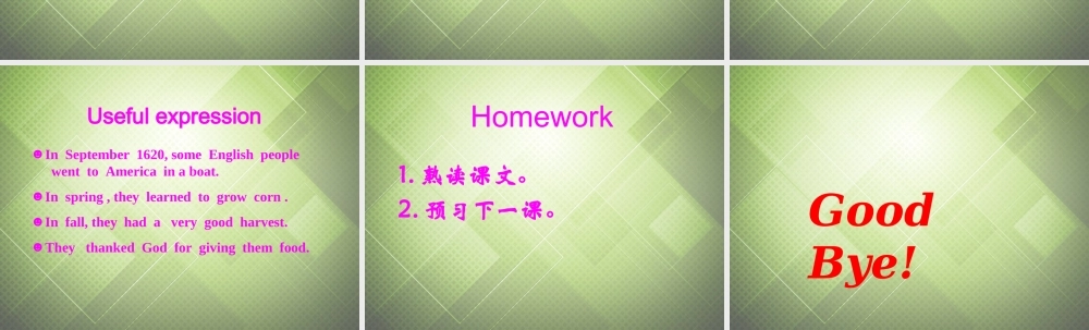 六年级英语上册 Unit 8（2）课件 闽教版