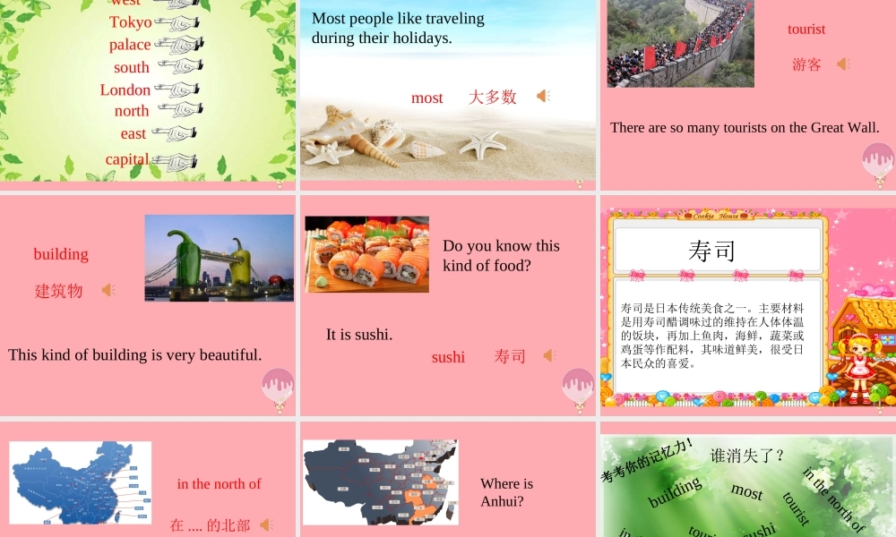 六年级英语上册 Unit 9 Great cities of the world（第1课时）课件 牛津上海版-牛津上海版小学六年级上册英语课件