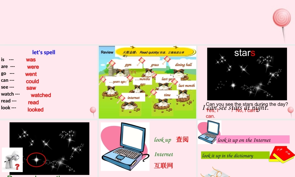 六年级英语下册 Unit 4 Then and now A Lets talk课件2 人教PEP版-人教PEP小学六年级下册英语课件