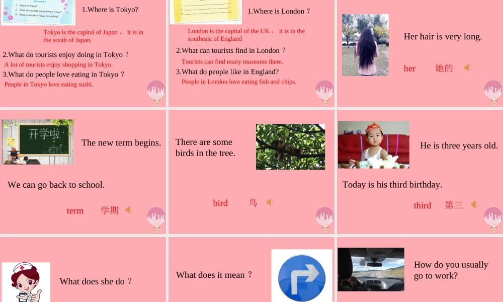 六年级英语上册 Unit 9 Great cities of the world（第2课时）课件 牛津上海版-牛津上海版小学六年级上册英语课件