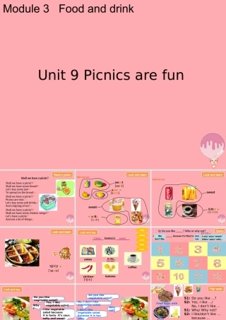 六年级英语上册 Unit 9 Picnics are fun课件1 牛津上海版（一起）-牛津上海版小学六年级上册英语课件