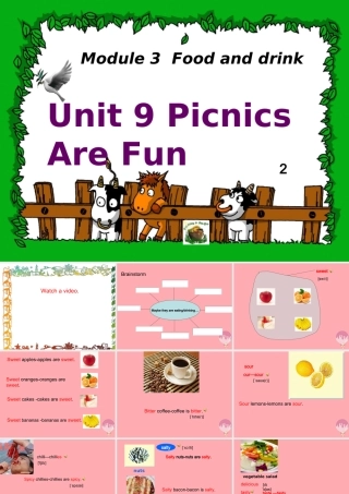 六年级英语上册 Unit 9 Picnics are fun课件2 牛津上海版（一起）-牛津上海版小学六年级上册英语课件