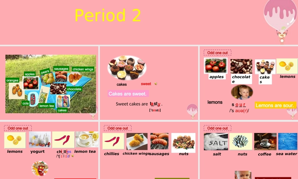 六年级英语上册 Unit 9 Picnics are fun课件3 牛津上海版（一起）-牛津上海版小学六年级上册英语课件