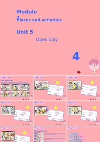 六年级英语上册 Unit 5 Open Day课件2 牛津上海版（一起）-牛津上海版小学六年级上册英语课件