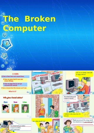 六年级英语上册 Unit 5 The broken computer课件 北师大版（一起）-北师大版小学六年级上册英语课件